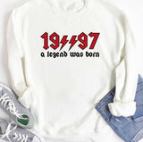1997 For Those Who Still Rock White Unisex Hoodie