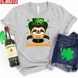 Irish Sloth St Patrick’s Leprechaun Unisex T-Shirt