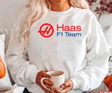 Haas F1 Team Logo 2022 Formula 1 Unisex Hoodie