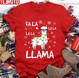 Cool Llama Fa La La Llama Gift Funny Llama Christmas Unisex Sweatshirt