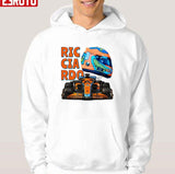 Formula 1 Daniel Ricciardo Helmet 2022 Of Mclaren Team Unisex T-Shirt