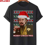 Funny Leonardo Dicaprio Laughing Ugly Christmas Unisex Sweatshirt