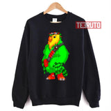 Green Parrot Ty The Tasmanian Tiger Unisex Sweatshirt