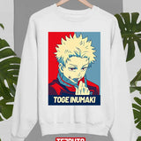 Hope Art Of Toge Inumaki Sorcerer In Jujutsu Kaisen Manga Unisex Sweatshirt