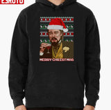 Funny Leonardo Dicaprio Laughing Ugly Christmas Unisex Sweatshirt