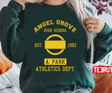 Green Zeo Team Angel Grove High School A Park Power Rangers Unisex T-Shirt