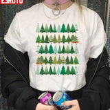 Christmas Tree Patern Unisex Sweatshirt