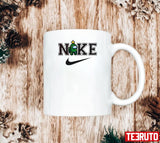 Green Imposter Christmas Tree Nike Logo Sweatshirt