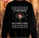 Alan Partridge In A Pear Tree Christmas Unisex Sweatshirt