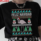 Christmas Mask Feliz Navidad Unisex T-Shirt