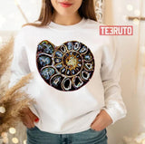 Ammonite Sea Creature Unisex Sweatshirt