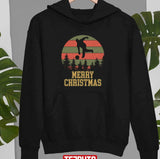 Bowling Fan Merry Christmas Xmas Tree Unisex Sweatshirt