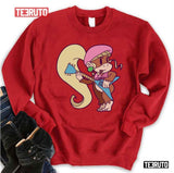 Cute Guitarist Dixie Kong Donkey Kong Unisex T-Shirt