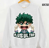 Deku Goes Plus Ultra Izuku My Hero Academia Unisex Sweatshirt