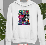 Fanart Of BT21 BTS Characters Army Love BTS Unisex Sweatshirt