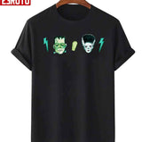 Frank And Bride Frankenstein Monster  With His Bride Unisex Sweatshirt