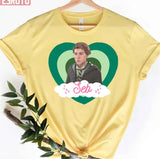 Green Heart Sebastian Sallow Meme Unisex T-Shirt