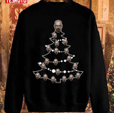 Breaking Bad Heisenberg Christmas Tree Baubles Unisex Sweatshirt -
