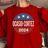 Alexandria Ocasio Cortez 2024 AOC Unisex Sweatshirt