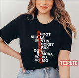 Guardians Text Name Guardians Of The Galaxy Unisex T-Shirt