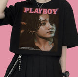 International Playboy Jeon Jungkook BTS Golden Maknae Unisex T-shirt