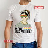 Jane Austen More Pride Less Prejudice Lgbt Unisex T-Shirt