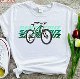 Green Santa Cruz Bike Unisex T-Shirt