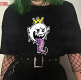 Boo Ghost Super Mario Game Art Unisex T-shirt