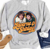 90s Movie Design Laverne And Shirley Unisex Sweatshirt