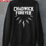 Chadwick Forever Rip Chadwick Boseman Black Panther Wakanda Unisex Sweatshirt