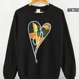 Green Love The Smashing Pumpkins Band Logo Unisex T-Shirt