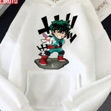 Chibi Art Izuku Midoriya In My Hero Academia Unisex Sweatshirt
