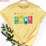 Friends Nakama Gojo Team Jujutsu Kaisen Characters Unisex T-Shirt