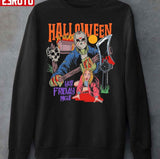 Jason Halloween Last Friday Night Artwork Unisex Sweatshirt
