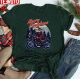 In Snow On A Motorcycle For Enthusiasts Unisex Sweatshirt