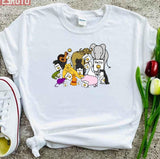 Group Of Cute Animals Say Hello Unisex T-Shirt