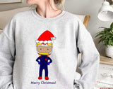Christmas Sergio F1 2022 Doodleanddrive Unisex Sweatshirt