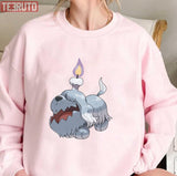Greavard Ghost Dog Pokemon Unisex Sweatshirt