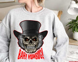 Charles Dickens A Christmas Carol Scrooge Bah Humbug Unisex Sweatshirt