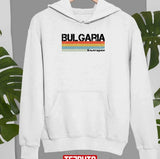 Bulgaria Retro Stripes In Local Language Unisex Sweatshirt