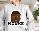 Chewbacca Is Monke Star Wars Unisex Sweatshirt