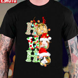 Guinea Pig Ho Ho Ho Christmas Unisex T-Shirt