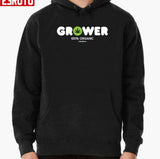 Grower Weed Marijuana Hemp Wizards 100% Organic Unisex T-Shirt