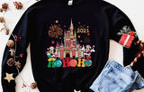 Disney Hohoho 2021 Mickey And Minnie Christmas Unisex Sweatshirt