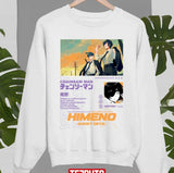 Japanese Ghost Devil Chainsaw Man Himeno Anime Art Unisex Sweatshirt