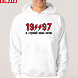 1997 For Those Who Still Rock White Unisex Hoodie