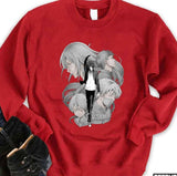 Amazing Tomodachi Game Drawing Art Unisex Sweatshirt