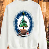 Coffee Christmas Tree 2023 Sweatshirt
