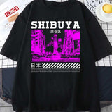 Grunge Shibuya Japan Retro Lofi Streetwear Unisex T-Shirt