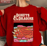 Donuts And Dragons Unisex Sweatshirt